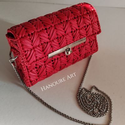 شنطه جلد صنعت يدويا