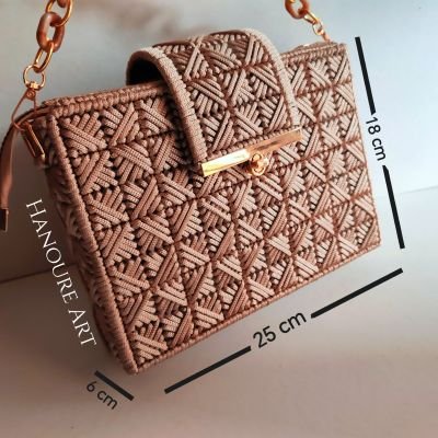 شنطه نسائية صنعت يدويا