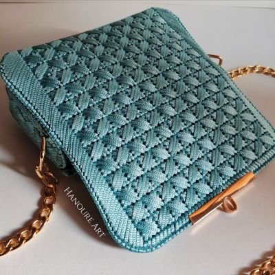 شنطه أنيقه صنعت يدويا 