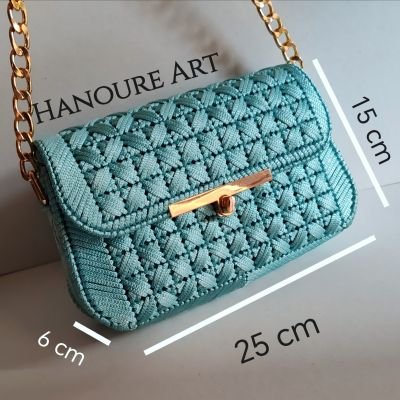 شنطه أنيقه صنعت يدويا 