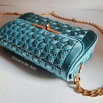 شنطه أنيقه صنعت يدويا 