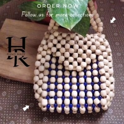 Wooden BeadedBag