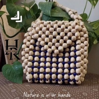Wooden BeadedBag