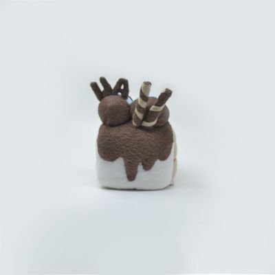 Personalized Chocolate Cake hand puppet