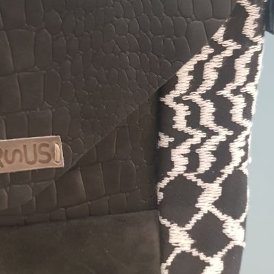 Genuine leather Palestinian crossbody bag