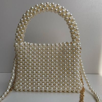 Gold pearl bag 