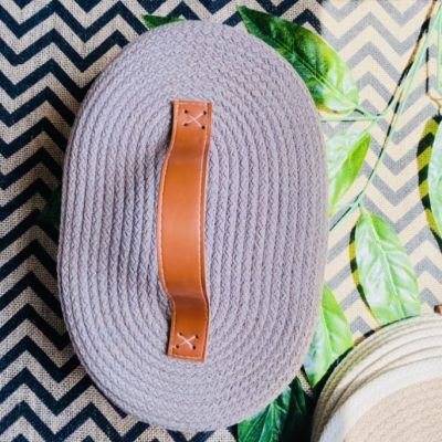 Organizer basket with lid 