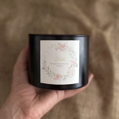 Mahogany 3 wick candle