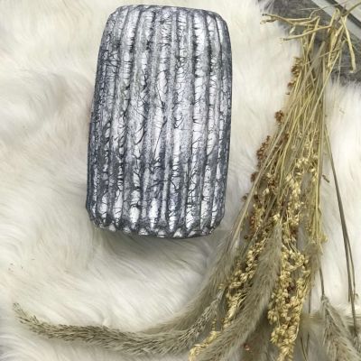 طقم فازه كونكريت مضلعه تكنيك تلوين رخامي