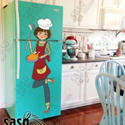 Refrigerator stickers