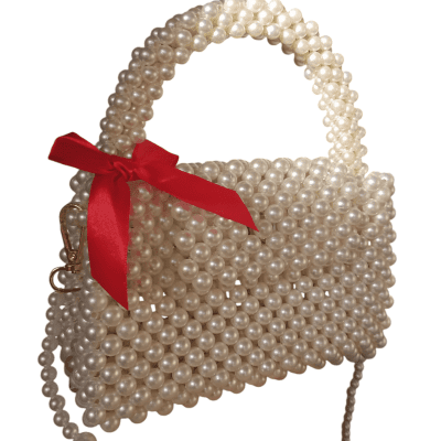 شنطه من اللؤلؤ 