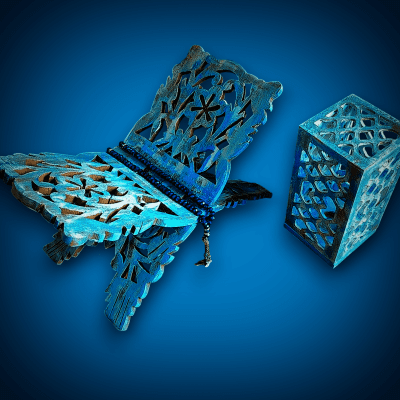 حامل كتب خشبي جميل مصنوع يدويًا