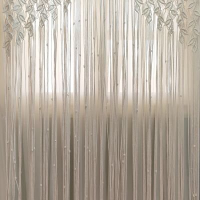 🌿 ستاره مكرميه ورق شجر