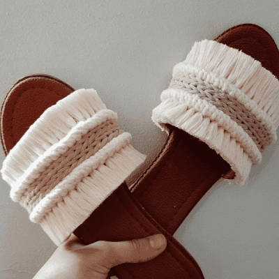 سليبر مكرمية 