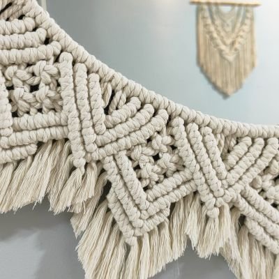  مرايا مكرمية مقاس ٤٠ سم