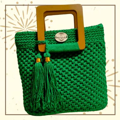 Trendy crochet bag 