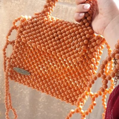 Havana beads bag