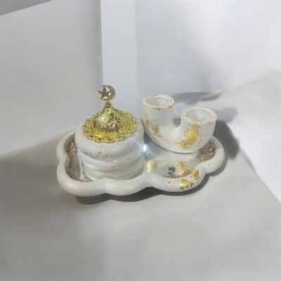 طقم كوستر مرايه ومبخره دونتس 