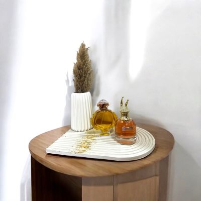 طقم كوستر مضلع بالفازه