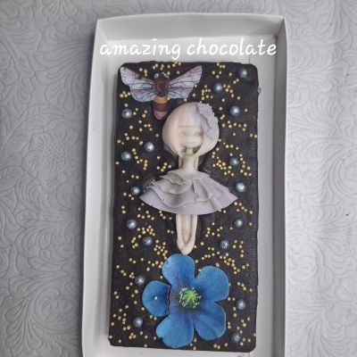 Handmade chocolate bar