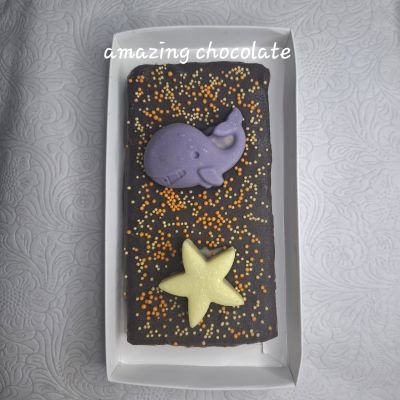 Handmade chocolate bar