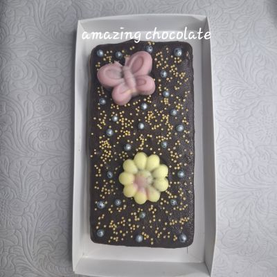 Handmade chocolate bar