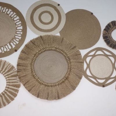 Bohemian coaster set