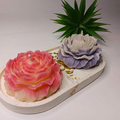 "Damask Rose Candle"