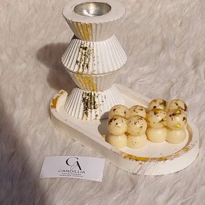 The mini bubbles candle 