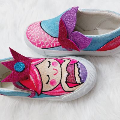 حذاء رسم هاند ميد للاطفال