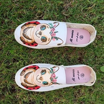 Handpainted shoes 
