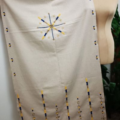 شال صوف جوخ تطريز يدوى تراثى بواحة سيوة