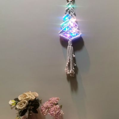 Christmas tree hanging Macrame 
