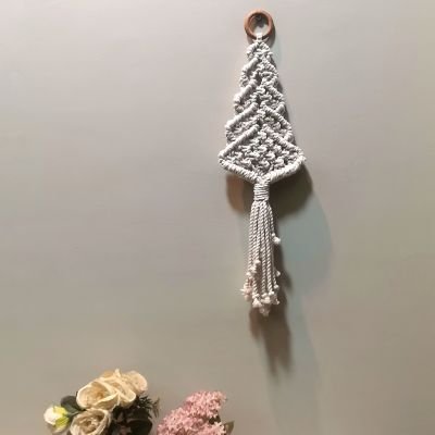 Christmas tree hanging Macrame 