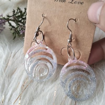 Resin earrings 