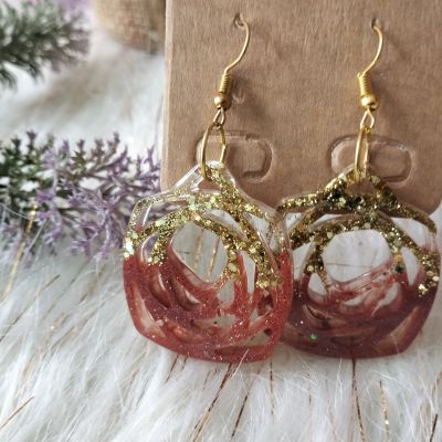 Resin earrings 