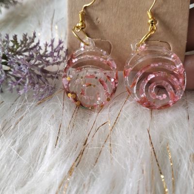 Resin earrings 