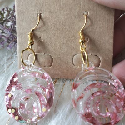 Resin earrings 