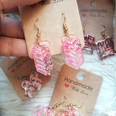 Resin earrings 