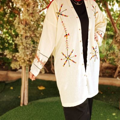 Linen cardigan siwa