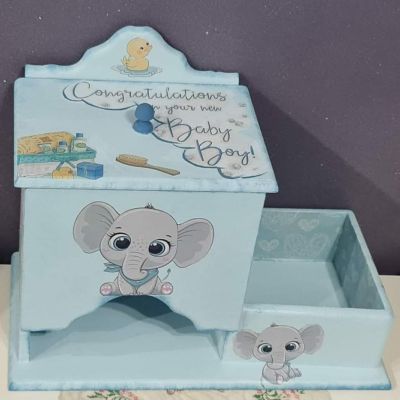 منظم حفاضات ديكورى متعدد الوظائف