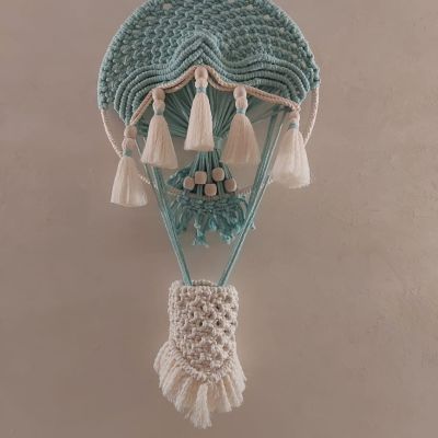 بالون مكرمية للديكور 