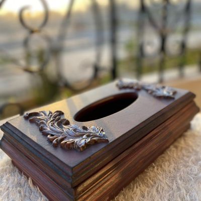 Tissue paper box and organizer 