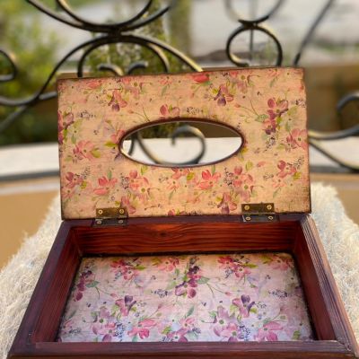 Tissue paper box and organizer 