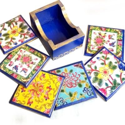 Coasters with box 