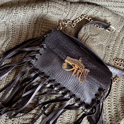 شنطه جلد طبيعي