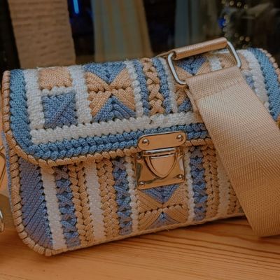 شنطه كروشيه