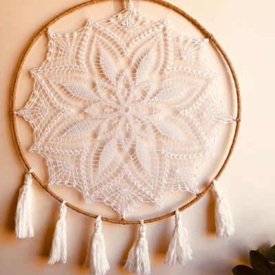 قطعه  ديكوريه دائريه من الستايل البوهيمي 