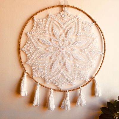 قطعه  ديكوريه دائريه من الستايل البوهيمي 