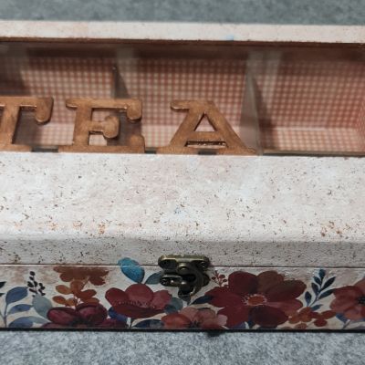 علبة منظم شاي 